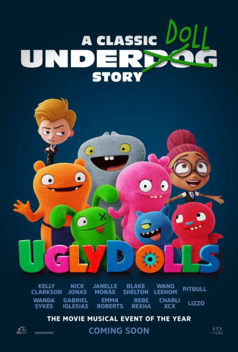 [News] Final UGLYDOLLS Trailer Embraces Unconventionality