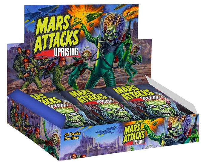 [News] Topps’ New Licensed MARS ATTACKS Card Set from SideKick Lab Funds on Kickstarter