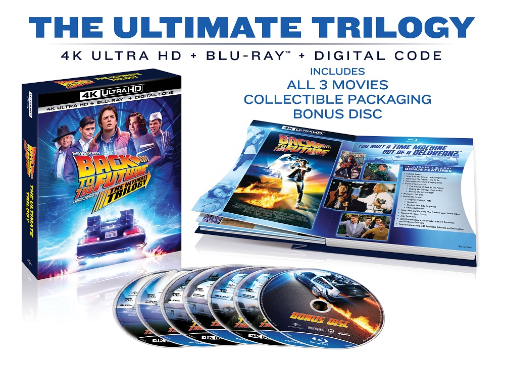 [News] BACK TO THE FUTURE: THE ULTIMATE TRILOGY Arriving on 4K on October 20