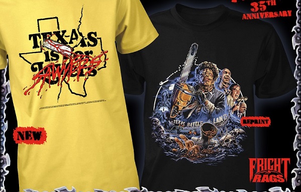 [News] New Fright-Rags Designs Featuring TEXAS CHAINSAW MASSACRE 2, CHUCKY, & CREEPSHOW Dropped!