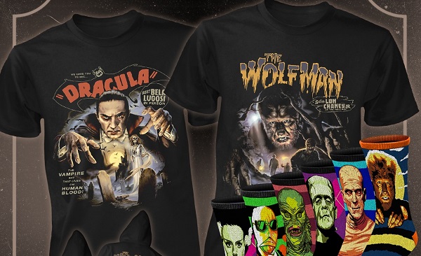 [News] Fright-Rags Invites You to Sink Claws in New Universal Monsters Merch & More!