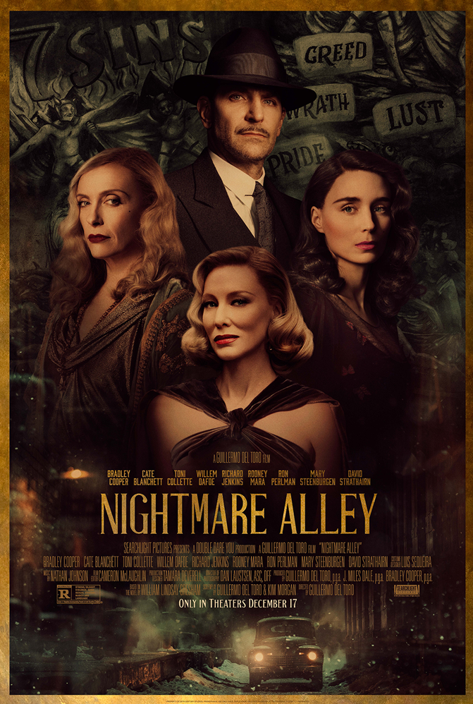 [Article] NIGHTMARE ALLEY - Willem Dafoe, Sideshows & Pickled Babies