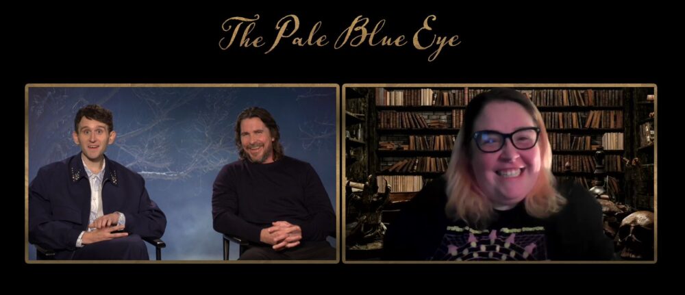 [Video Interview] Christian Bale & Harry Melling for THE PALE BLUE EYE